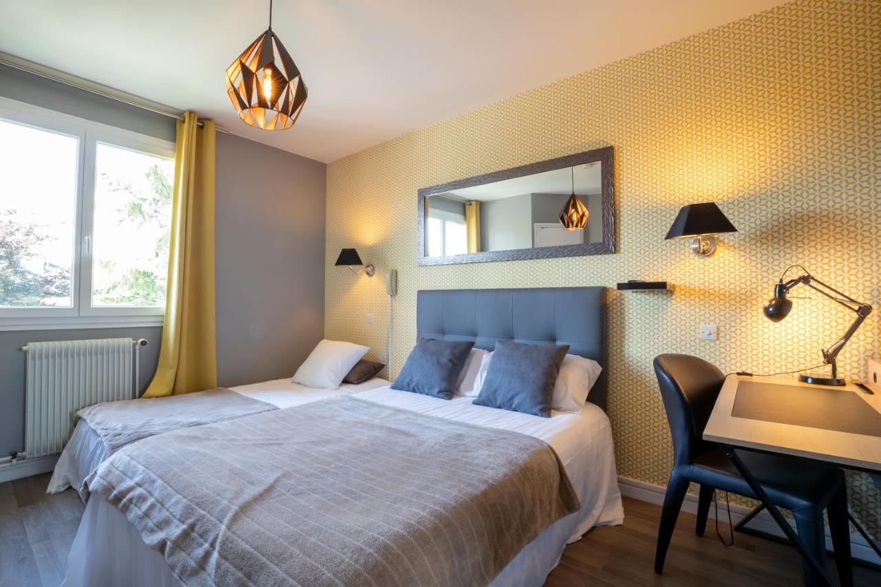 Hotel Parc Adelie - Logis Hotels Montagny-les-Beaune Bagian luar foto